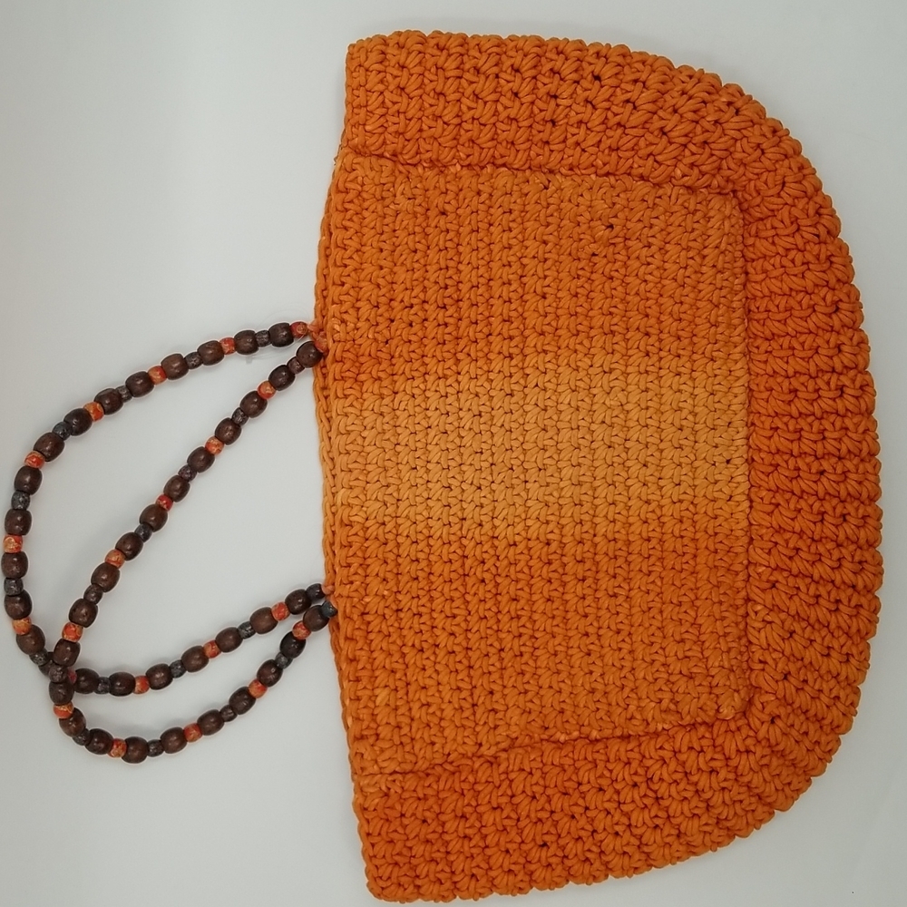 Free People Take Me To Tulum Ombre Orange‎ Sunrise Oversized Beach Bag